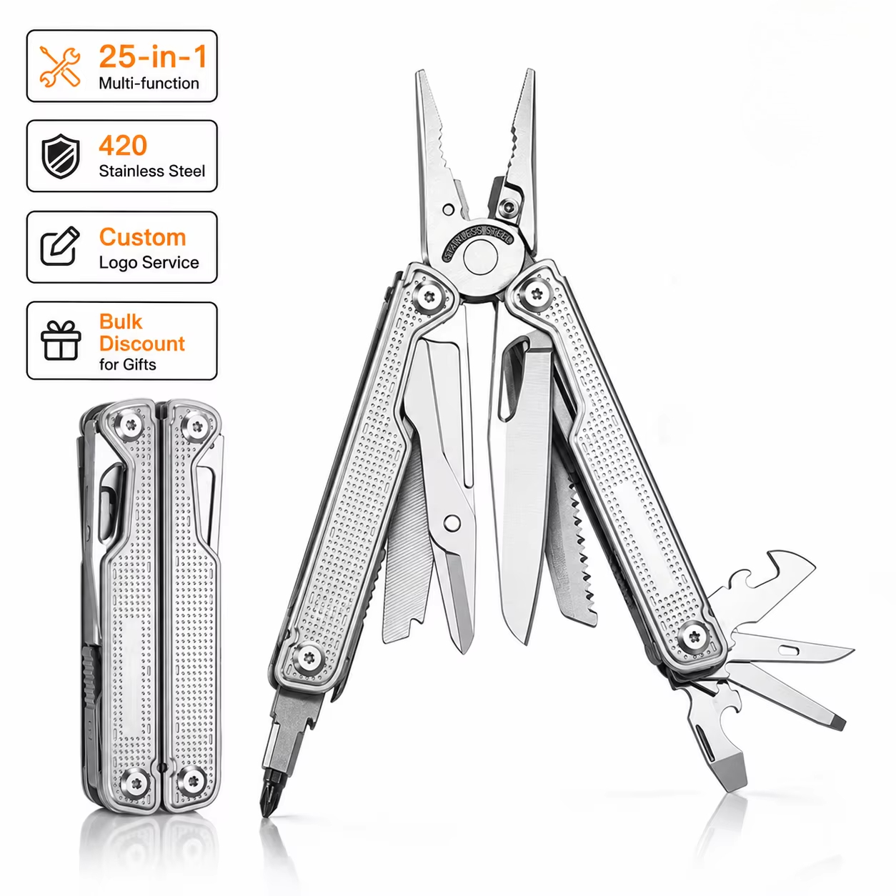Professional 25-in-1 Multitool - Multi Tool Plier 评论和价格